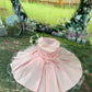 Little Girl  Glamorous Pink or White  Party Dress