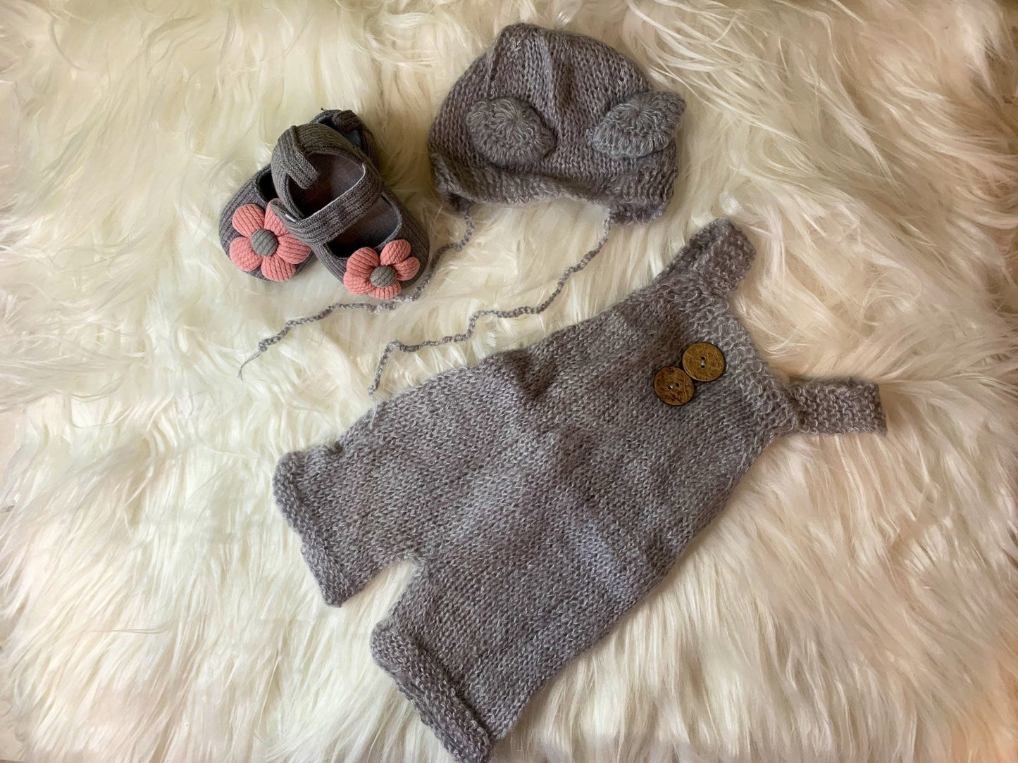Gray Baby Bodysuit - TinySweetPeaBoutique