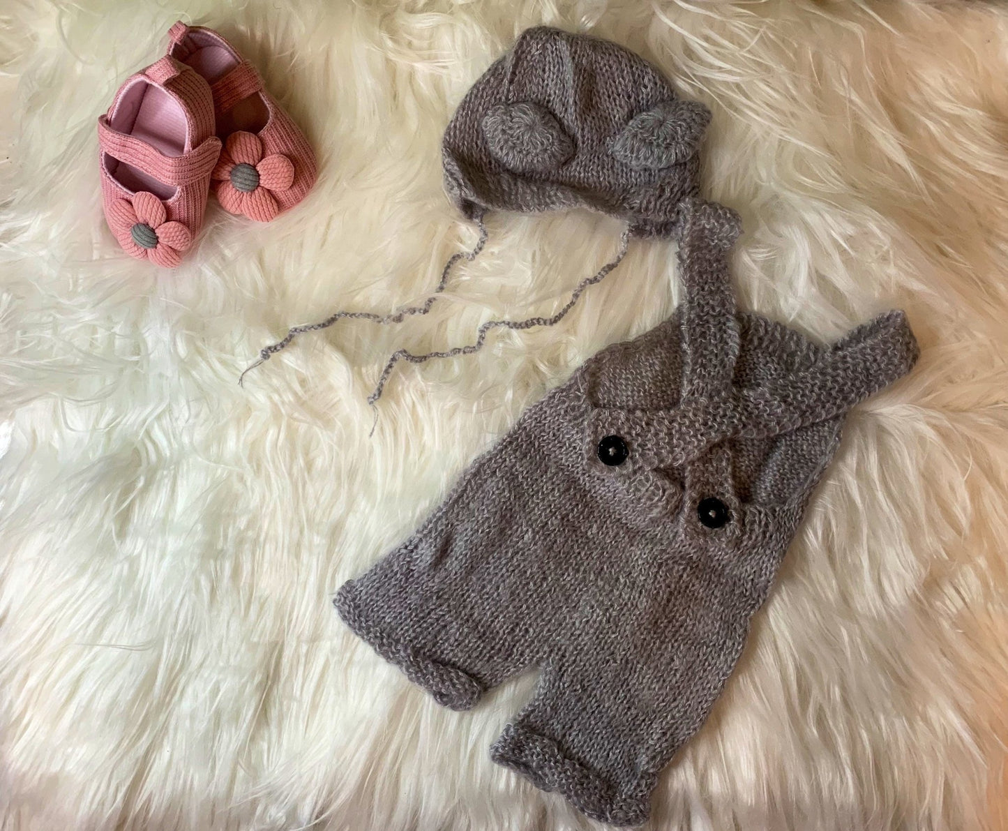 Gray Baby Bodysuit - TinySweetPeaBoutique