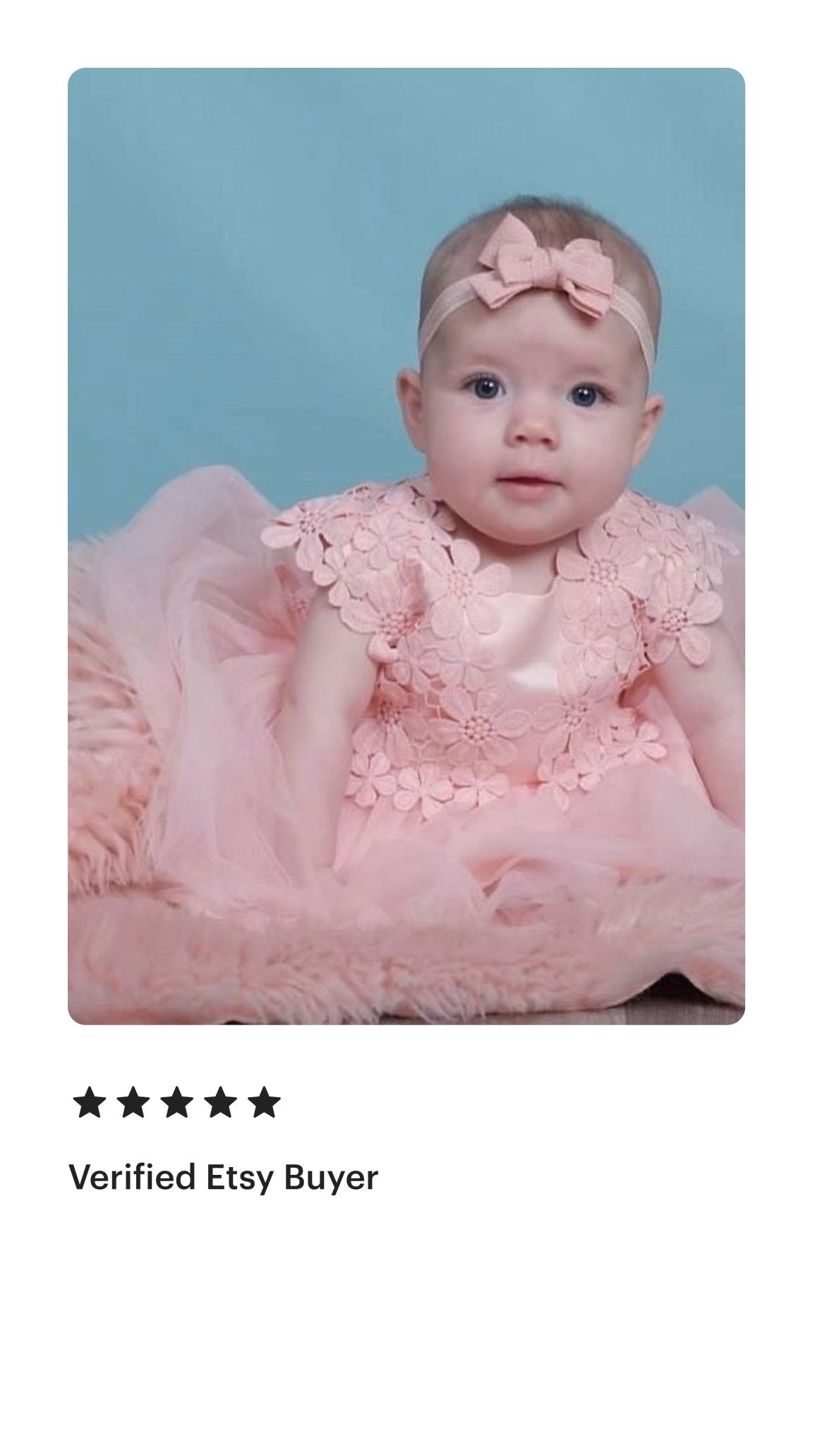 Lovely Baby Girl Elegant Tutu Dress Pink or White - TinySweetPeaBoutique