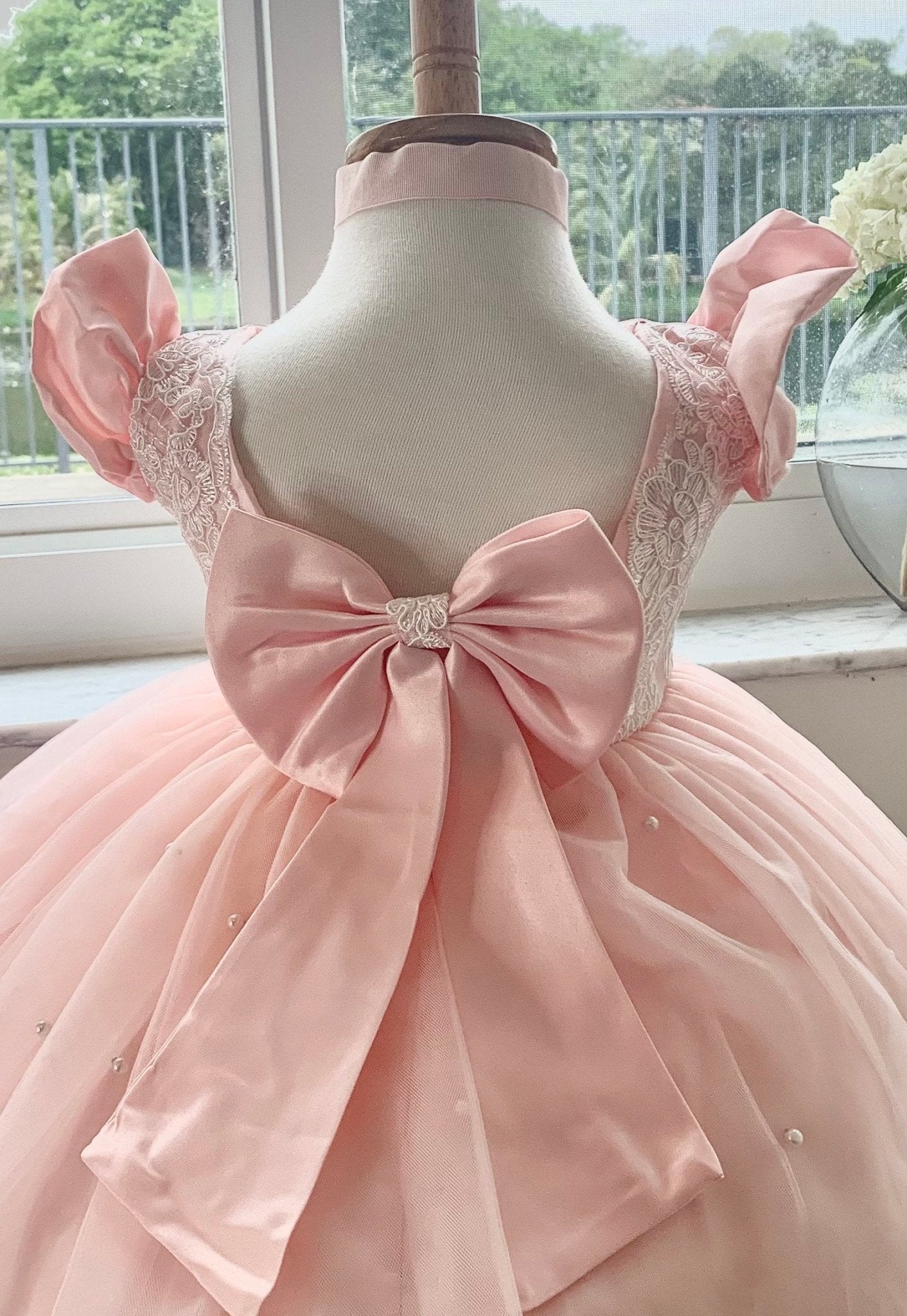 Lovely Baby Girl Tutu Dress Pink - TinySweetPeaBoutique